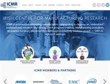 Tablet Screenshot of icmr.ie